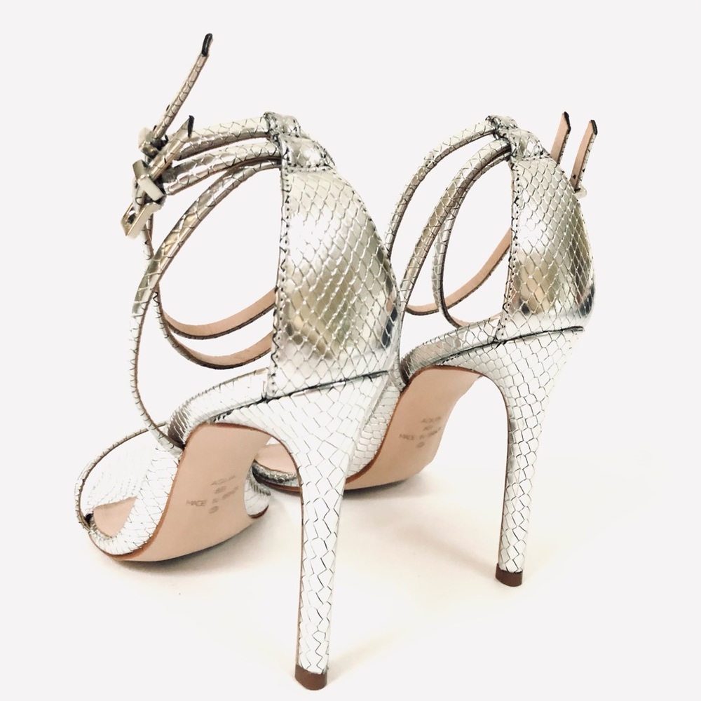 Aqua Silvana High-Heel Strappy Ankle Strap Sandals - Picture 2 of 5